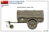 MiniArt 35443 G-518 US 1t CARGO TRAILER WITH CANVAS BEN HUR 1/35